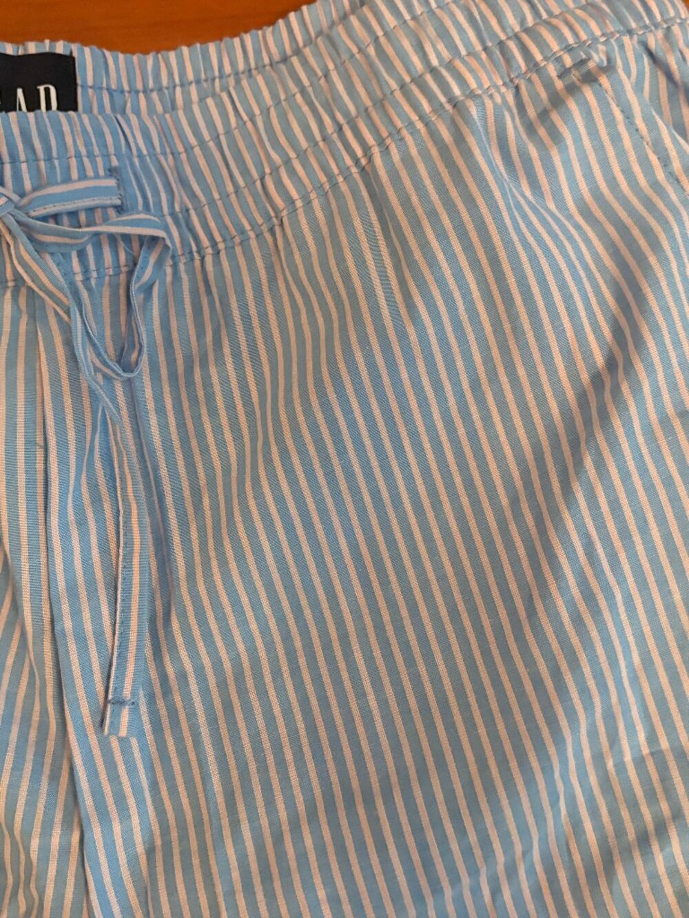 2 PAIRS GAP PJ LOUNGE PANTS FLORAL AND STRIPE PRINTS SIZE MED; NWT - Picture 6 of 9